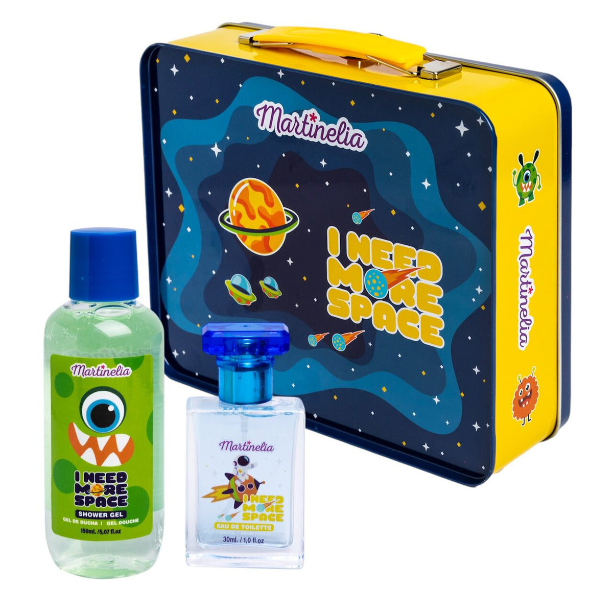 Set de îngrijire personală pentru copii I Need More Space, 180 ml, Martinelia