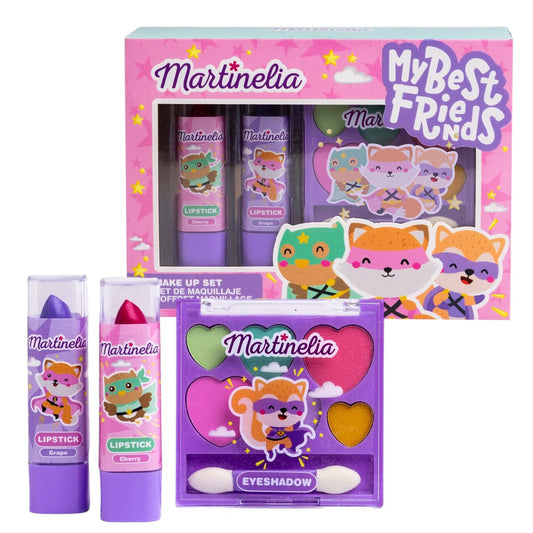 Set cosmetic pentru fetițe My Best Friends, 4.4 gr, Martinelia