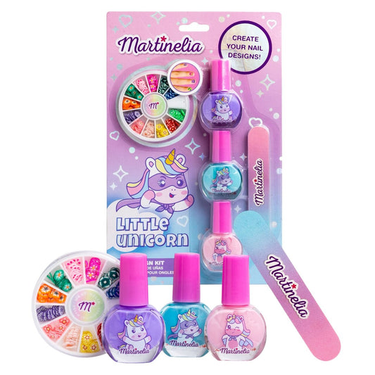 Set produse pentru decorarea unghiilor Little Unicorn, Martinelia