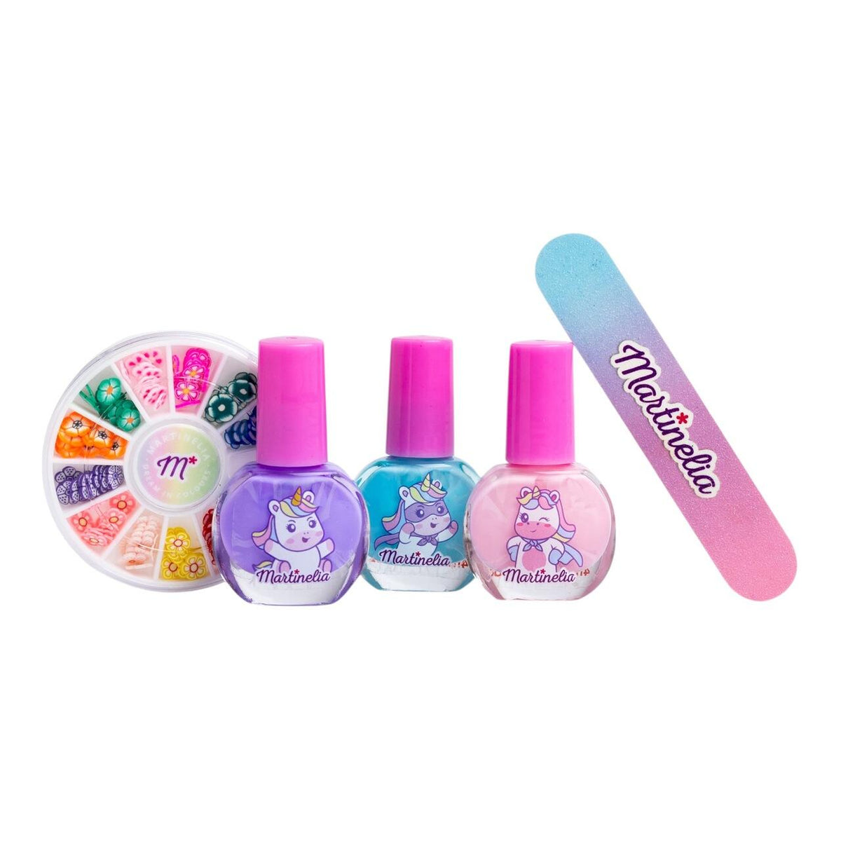 Set produse pentru decorarea unghiilor Little Unicorn, Martinelia