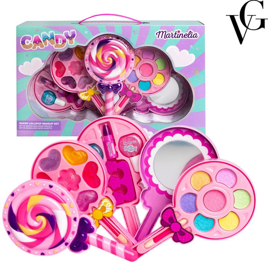 Trusă de machiaj pentru fetițe Candy Lolipop, Martinelia