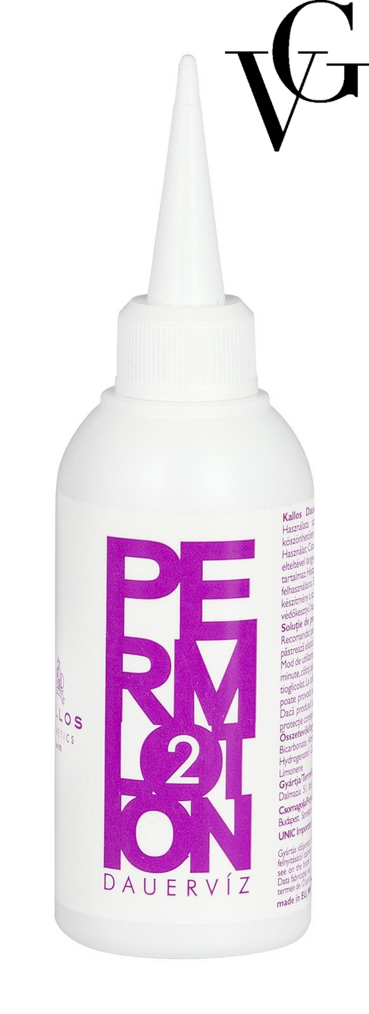Soluție de permanent „2”, 75 ml, Kallos
