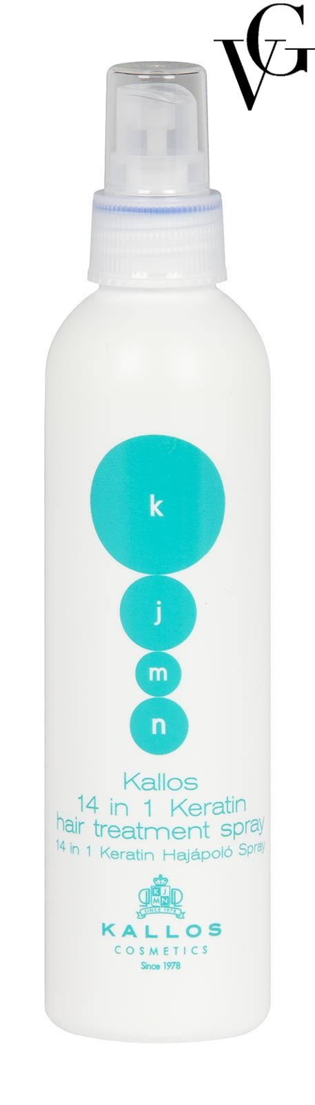 Spray protector cu cheratină, 14 în 1, 200 ml, Kallos