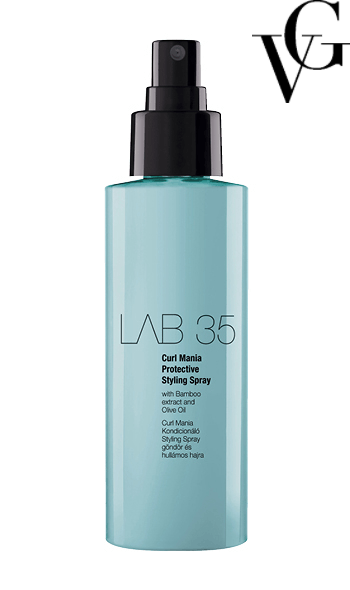 Styling spray pentru păr creț și ondulat Curl Mania LAB 35, 150 ml, Kallos