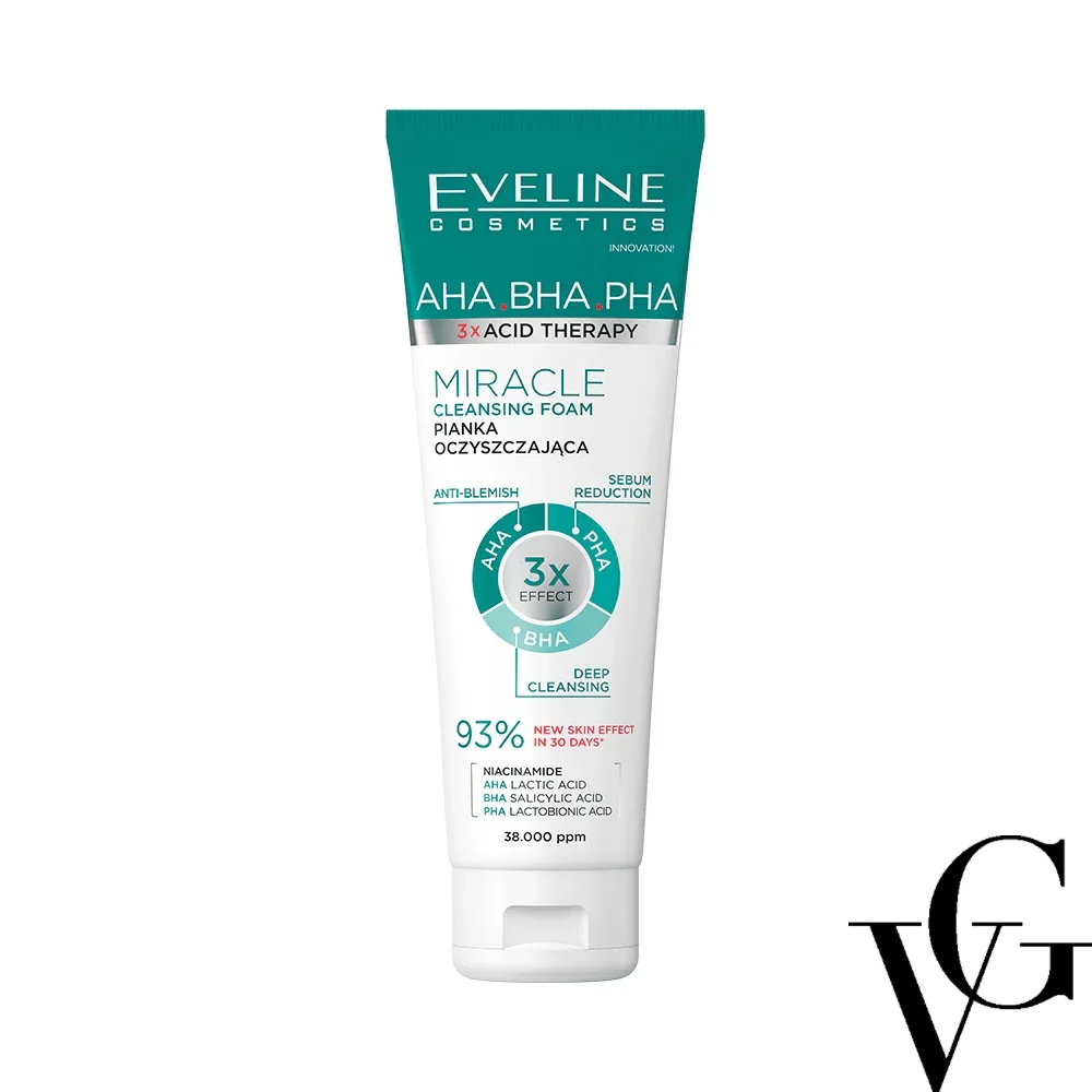 Spumă de curățare Clean Shot Ultra-Soft Face, 140 ml, Eveline Cosmetics