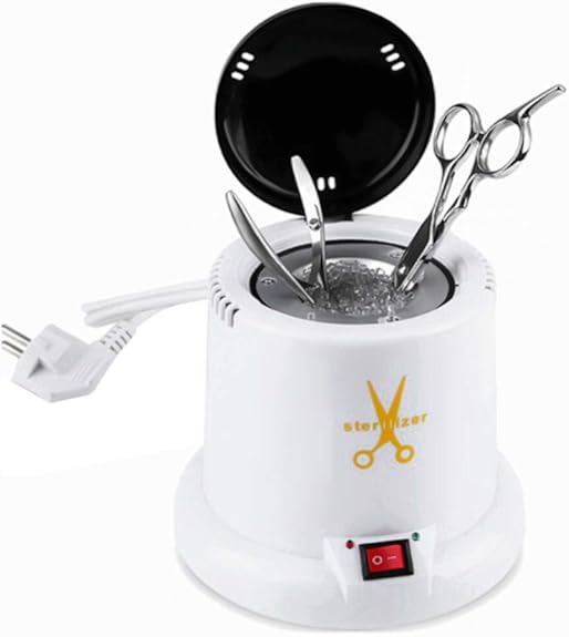 Sterilizator cu quartz pentru instrumentarul de manichiură, culoare alb