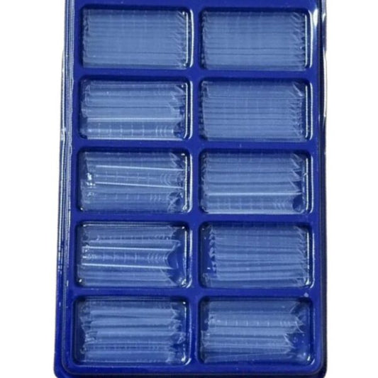 Tipsuri pentru manichiura polygel refolosibile, dimensiuni variate, 100 buc
