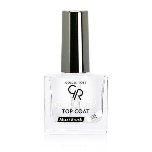 Top Coat cu uscare rapidă Quick Dry, 10.5 ml, Golden Rose