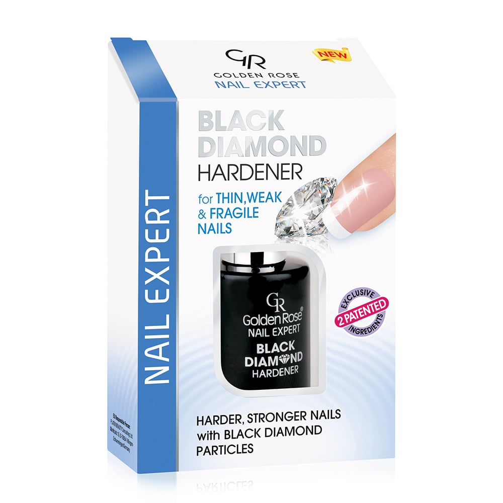 Tratament pentru întărirea unghiilor Black Diamond, 11 ml, Golden Rose