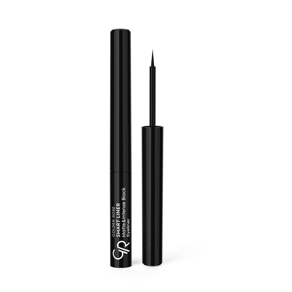 Tuș de ochi Smart Liner, culoare negru intens-mat, 2.7 ml, Golden Rose