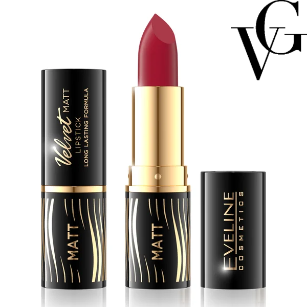 Ruj Velvet Matt No. 517, 4.10g, Eveline Cosmetics