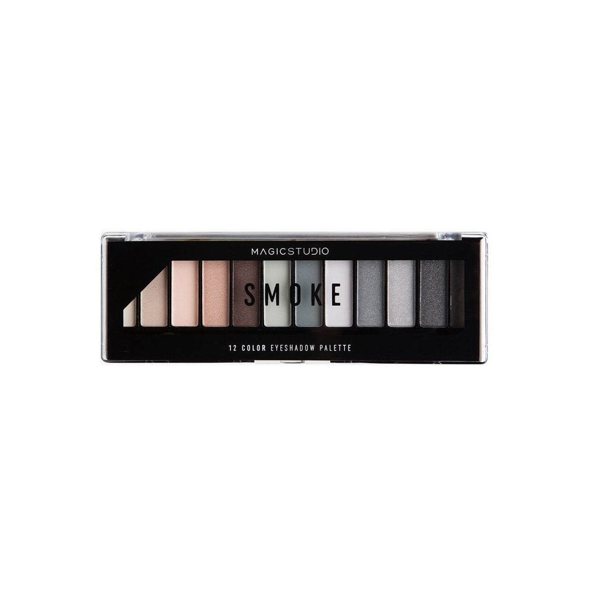 Paletă fard de pleoape, 12 nuanțe Versatile Smokey, Magic Studio