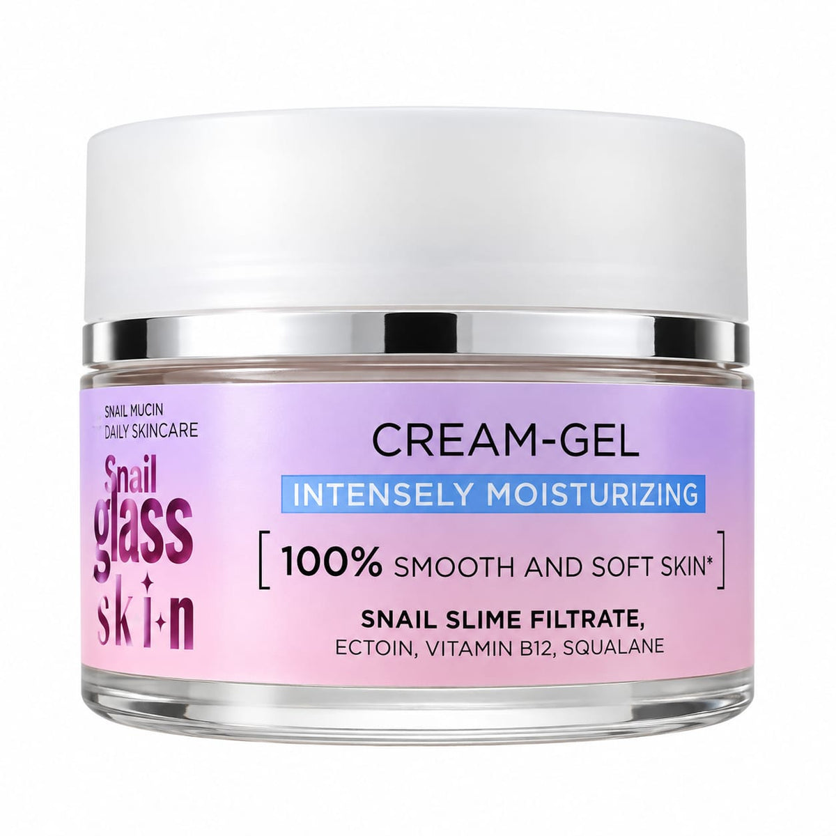 Eveline Cosmetics Glass Skin – Cremă-Gel Intens Hidratantă,50 ML