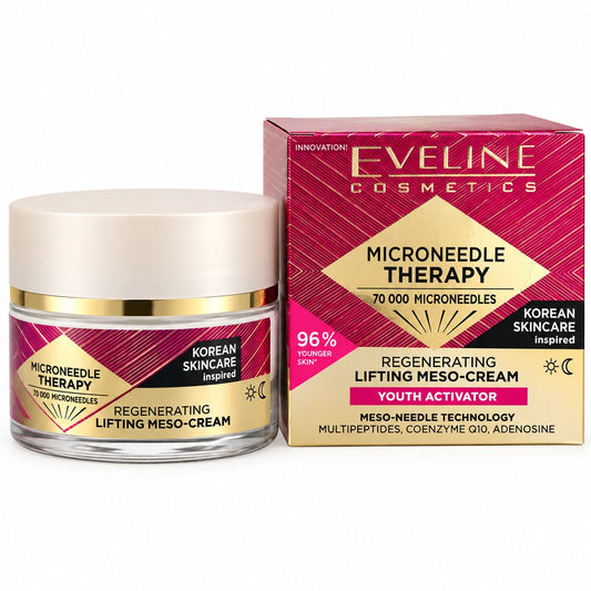 Eveline Cosmetics Microneedle Therapy – Cremă regenerantă și lifting,50 ml