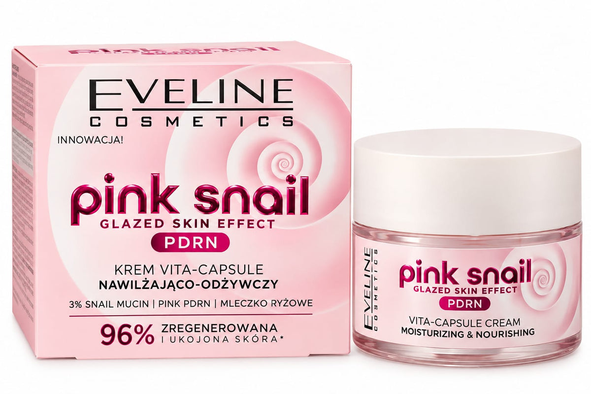 Eveline Cosmetics Pink Snail PDRN – Vita-Capsule Cream,50 ml