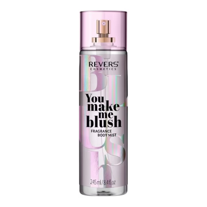 Spray de corp parfumat You make me blush, 245 ml, Revers Cosmetics