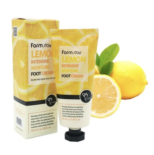 FARM STAY Cremă pentru picioare hidratanta intensiva cu lamaie ,100ml